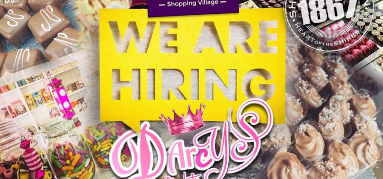 Darcy’s Delights Are Hiring