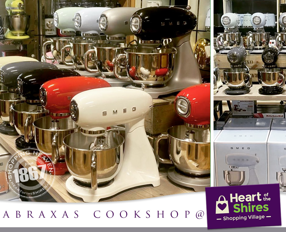 Smeg Mixers - The Heart of the Shires shopping village