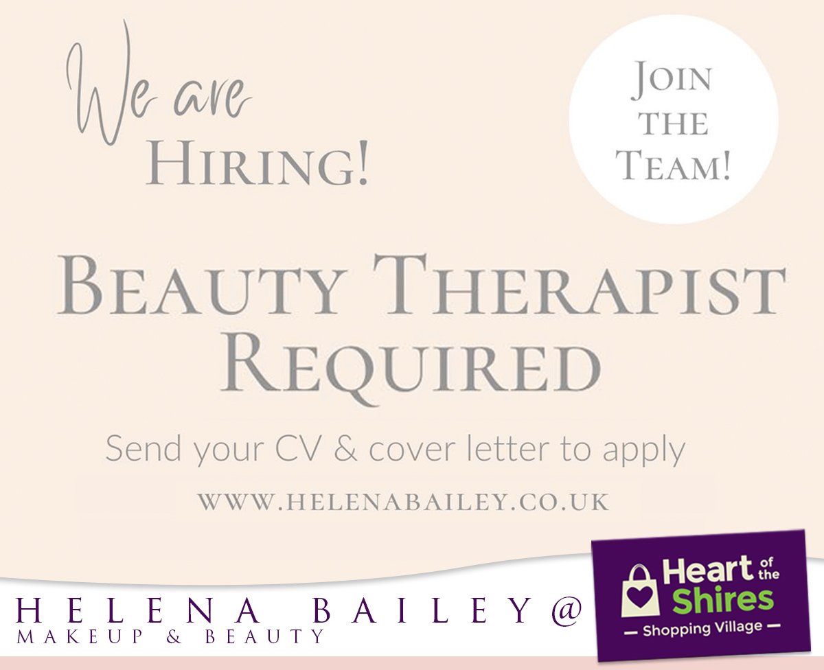 beauty therapist job Northamptonshire