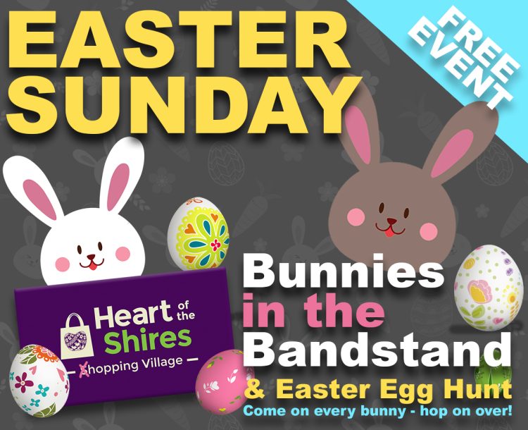 Free Easter Day Fun at Heart of the Shires (2023)