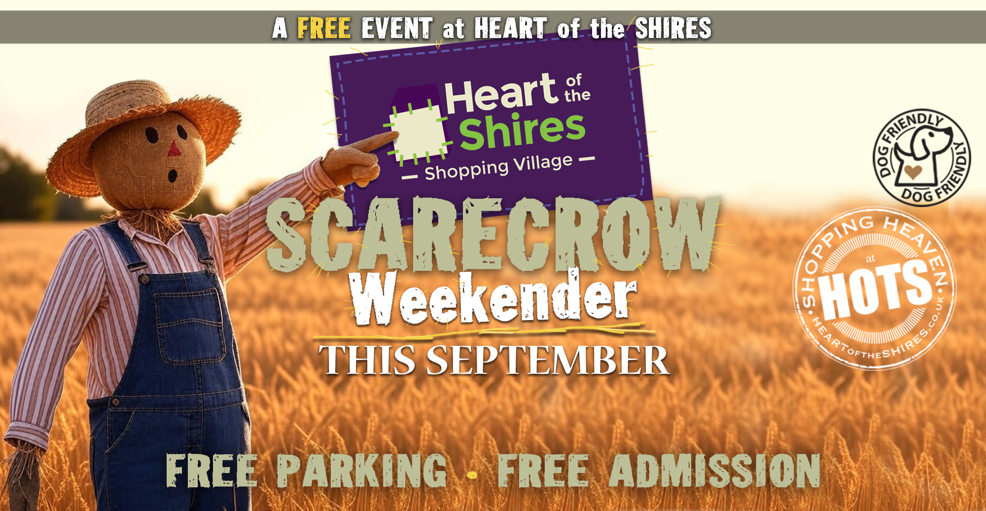 Heart of the Shires scarecrow event