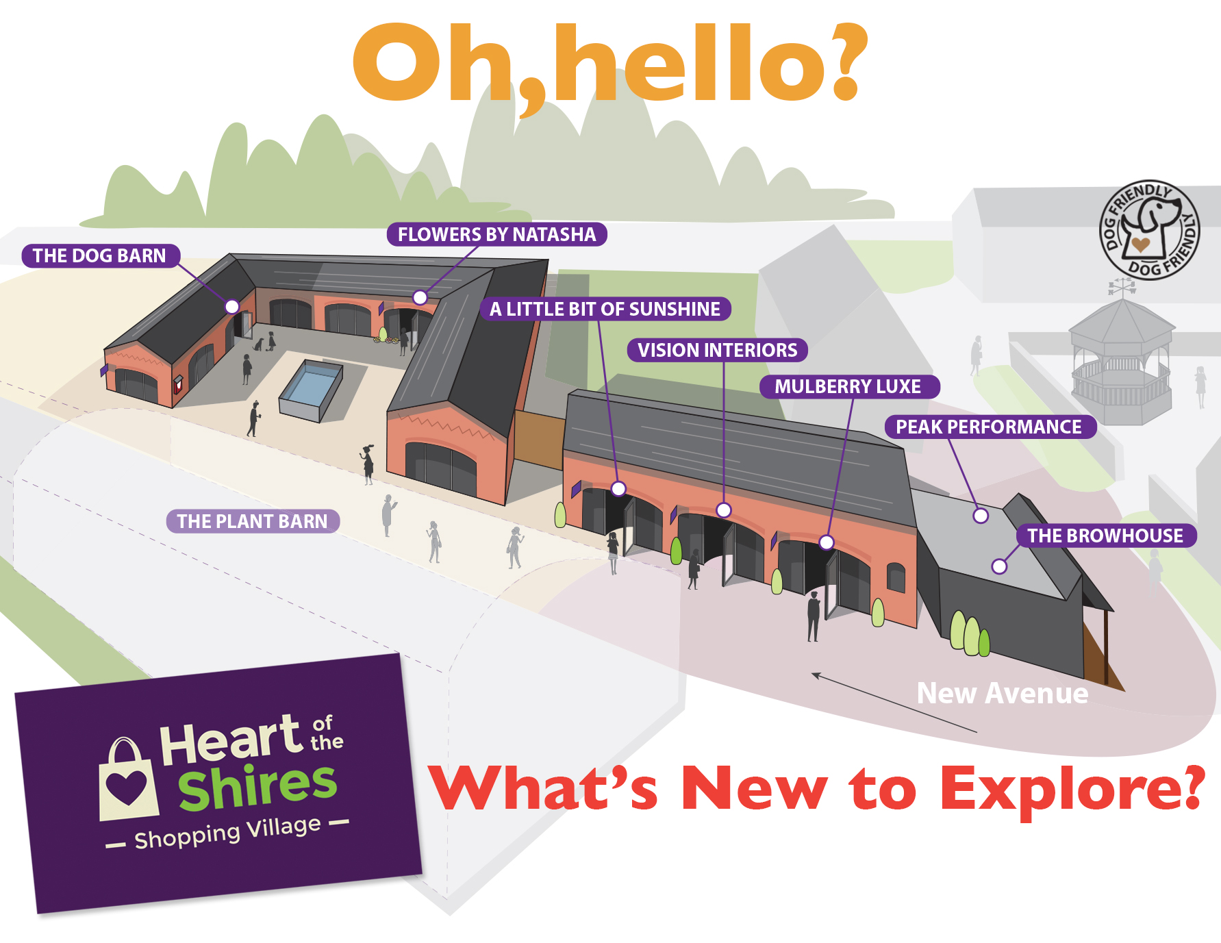 new shops at heart of the shires