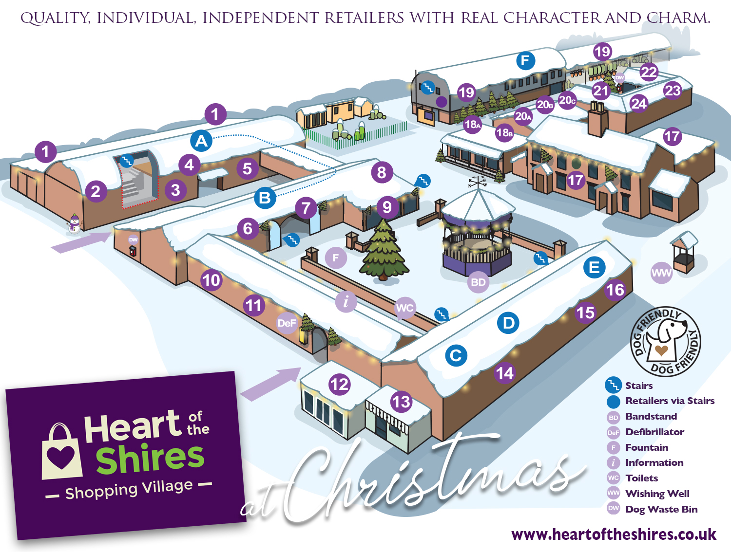 Heart of the Shires at Christmas