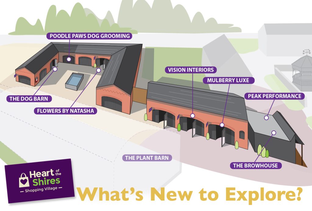 New retailers at Heart of the Shires